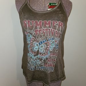 Summer festival tank